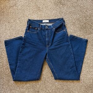 Abercrombie Ankle Straight/High RiseJeans